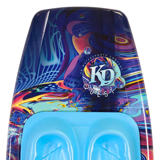 2027 KD Quest Kneeboard Purple/Teal 53"/135cm