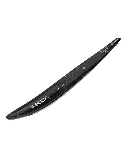 KD Krypton Carbon Slalom Ski + Vise & RTP Bindings Grey/Black