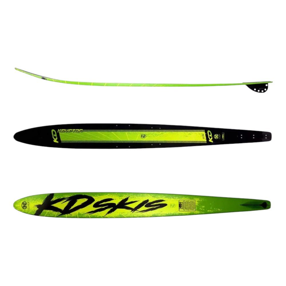 KD Krypton Blank Slalom Ski Green/Yellow