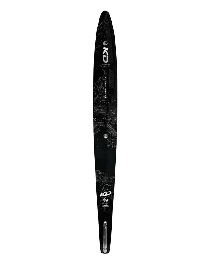 KD Krypton Carbon Slalom Ski + Flex & RTP Bindings Grey/Black
