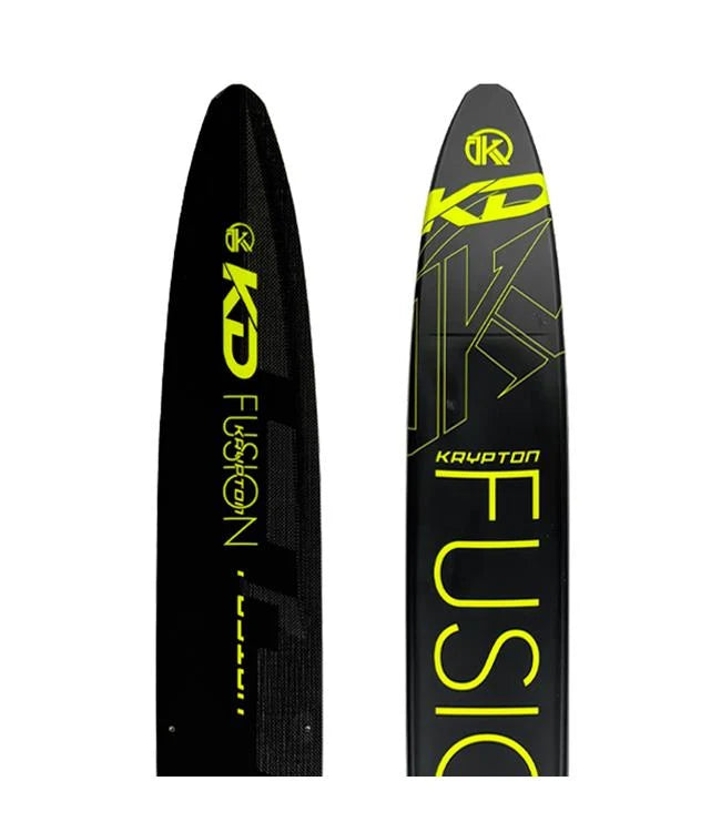 KD Krypton Fusion Slalom Ski + Flex & RTP Bindings Yellow/Black