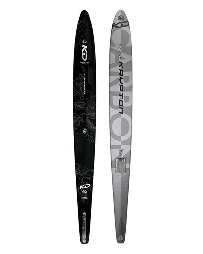 KD Krypton Carbon Slalom Ski + Flex & RTP Bindings Grey/Black