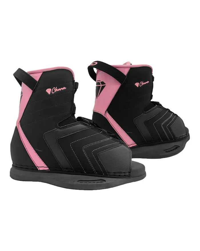 KD Grace Wakeboard + Charm Boots Purple/White 136cm