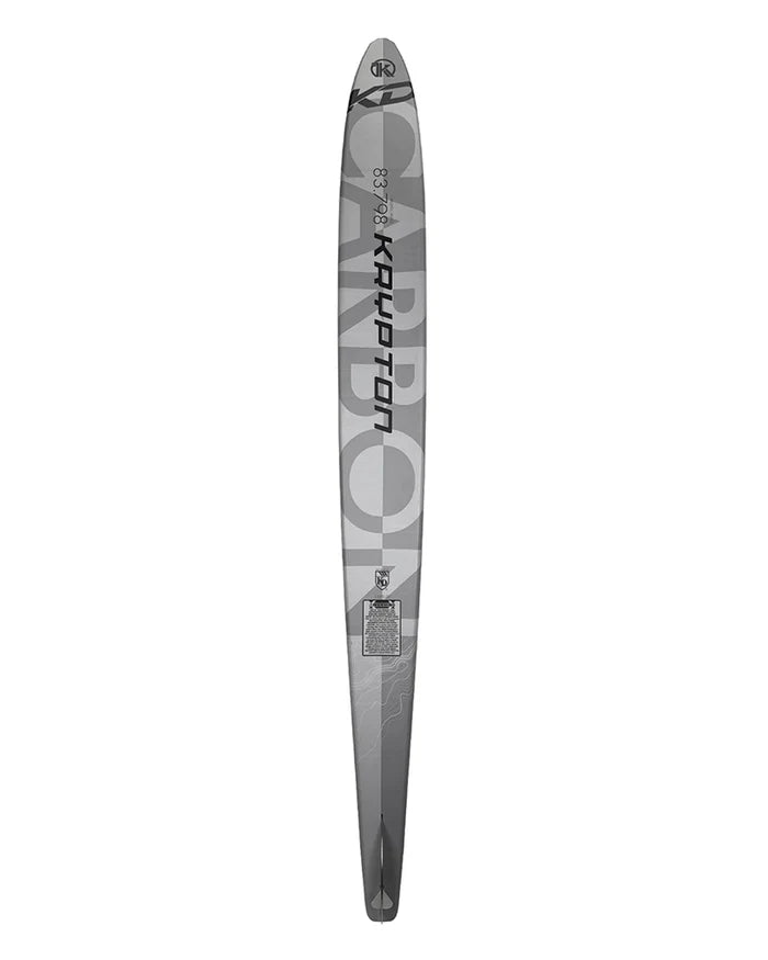 KD Krypton Carbon Slalom Ski + Flex & RTP Bindings Grey/Black