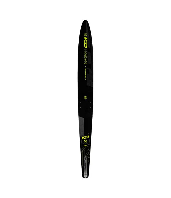 KD Krypton Fusion Slalom Ski + Vise & RTP Bindings Yellow/Black