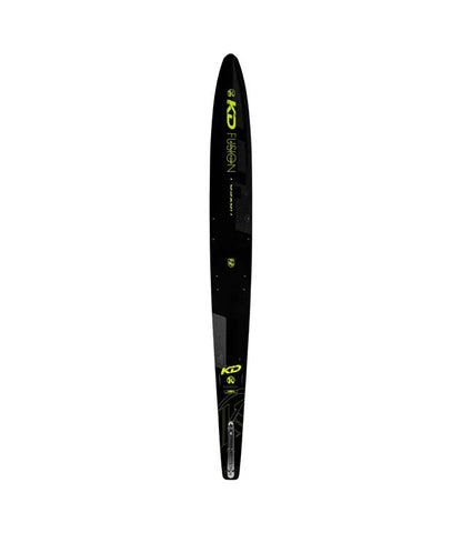 KD Krypton Fusion Slalom Ski + Vise & RTP Bindings Yellow/Black
