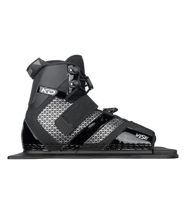 KD Krypton Fusion Slalom Ski + Vise & RTP Bindings Yellow/Black