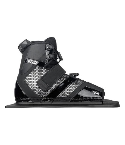 KD Krypton Fusion Slalom Ski + Vise & RTP Bindings Yellow/Black