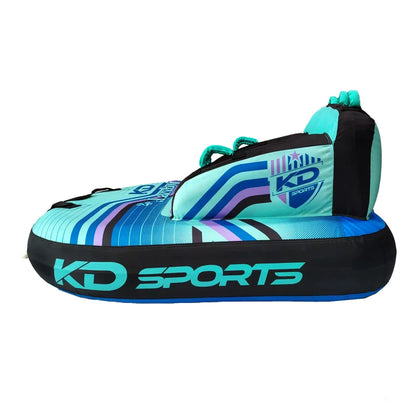 2027 KD Lazy Boy Tube 2 Person Teal/Navy 58"