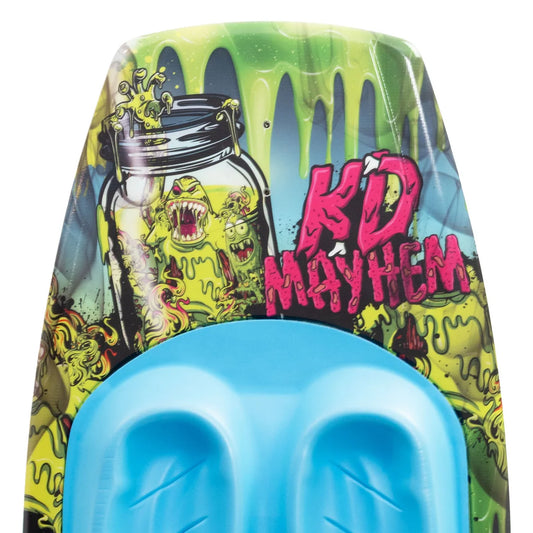 2027 KD Mayhem Kneeboard with Hook Green/Blue 53"/135 cm