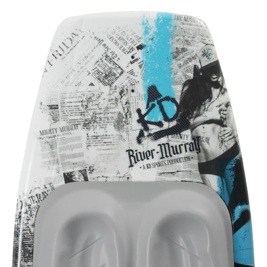2027 KD River Murray Kneeboard Grey/Blue 53"/135cm
