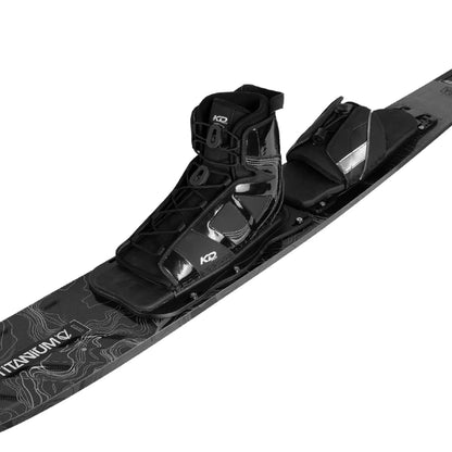 2027 KD Titanium CV Blank Slalom Ski Carbon/Grey