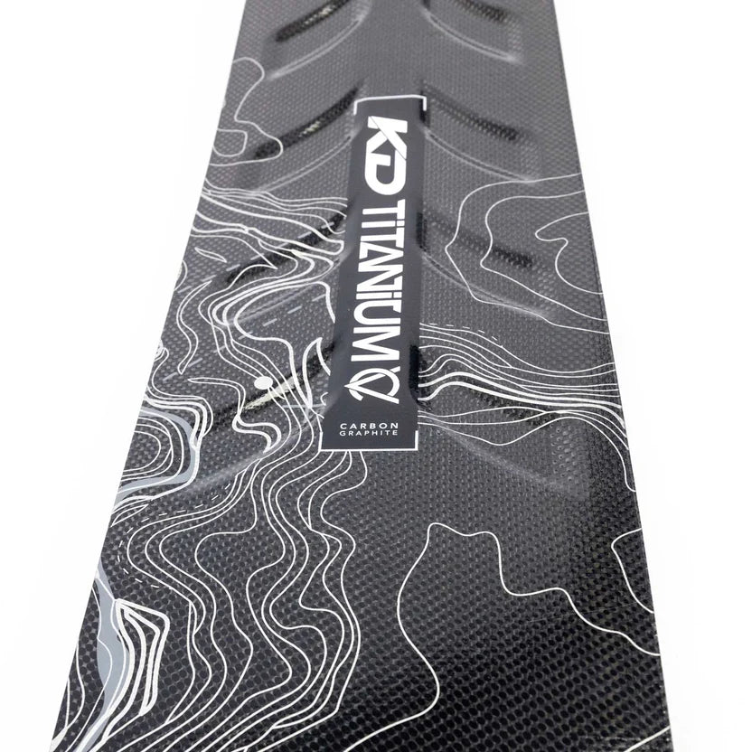 2027 KD Titanium CV Blank Slalom Ski Carbon/Grey