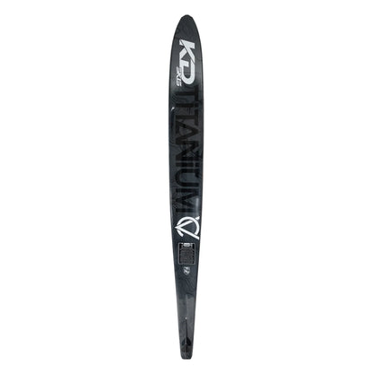 2027 KD Titanium CV Blank Slalom Ski Carbon/Grey