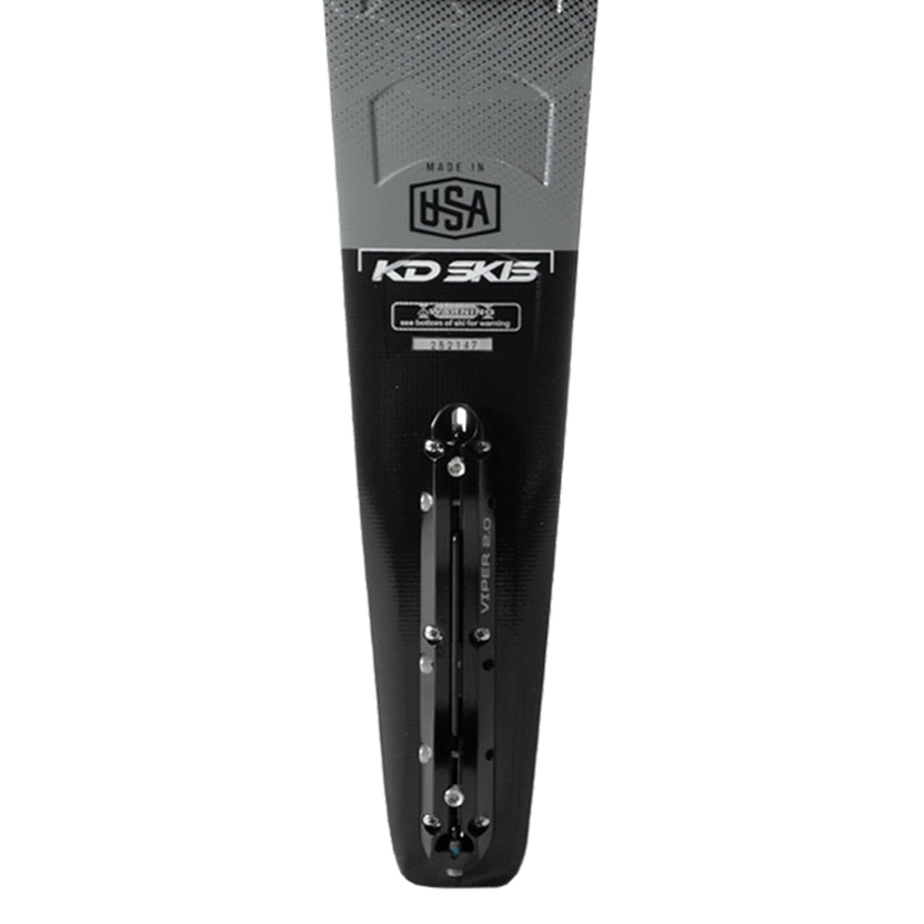 2027 KD Titanium CV Blank Slalom Ski Carbon/Grey