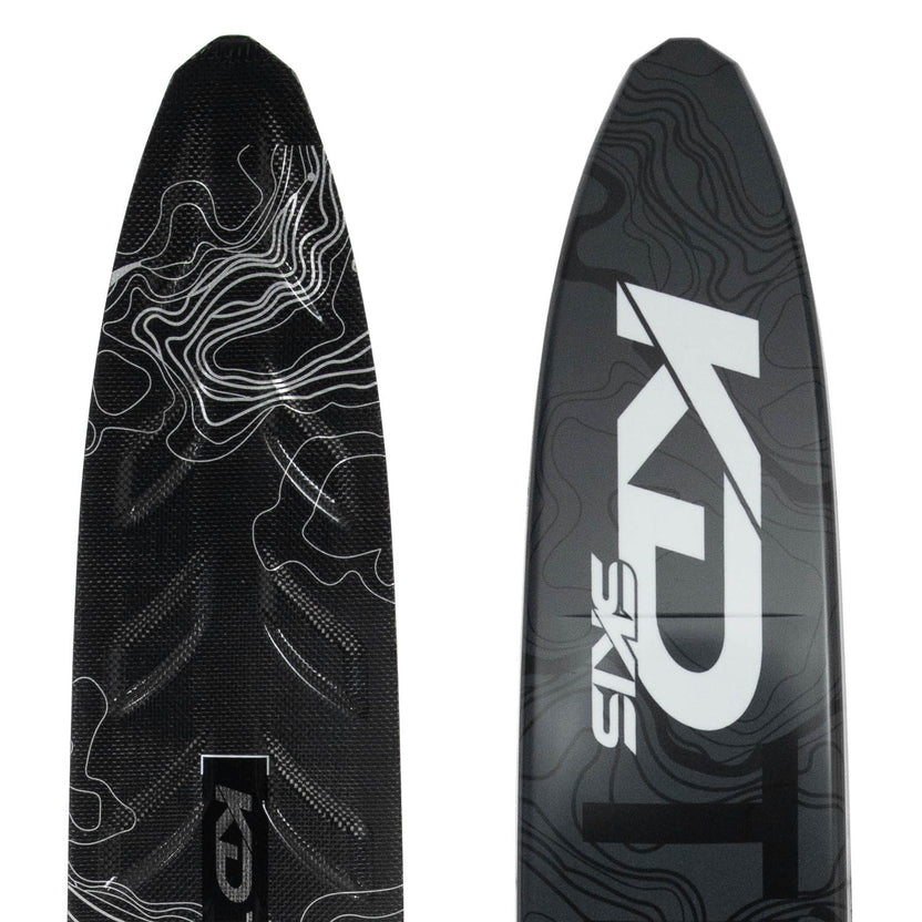 2027 KD Titanium CV Blank Slalom Ski Carbon/Grey