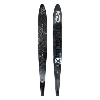 2027 KD Titanium CV Blank Slalom Ski Carbon/Grey