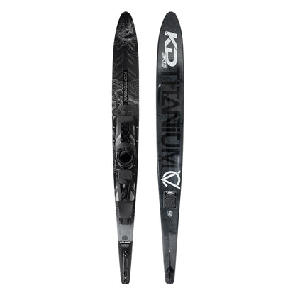 2027 KD Titanium CV Blank Slalom Ski Carbon/Grey