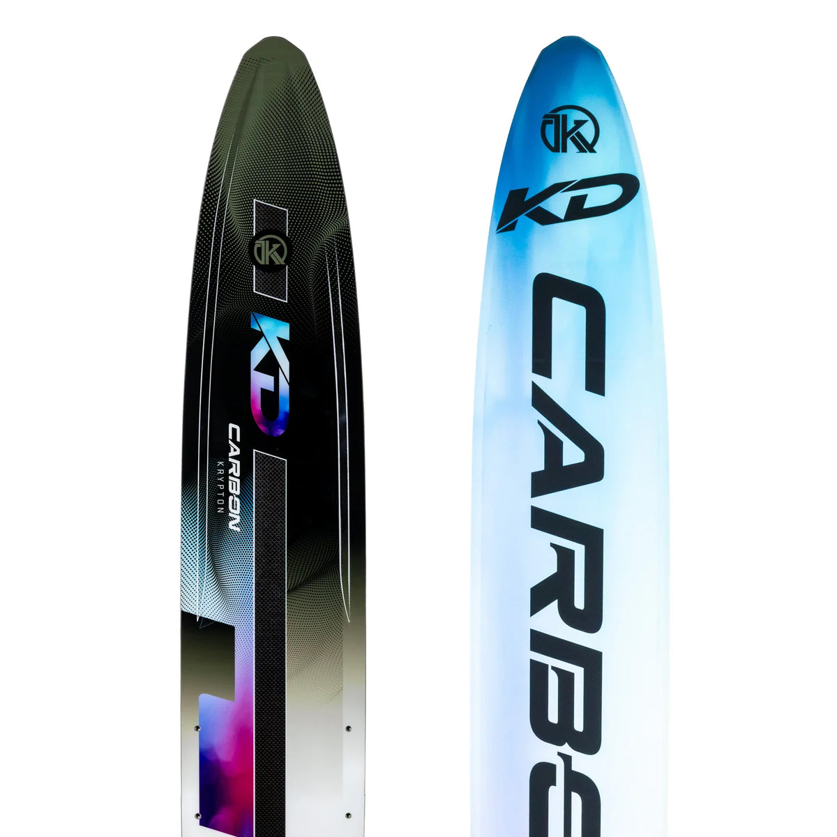 2027 KD Krypton Carbon Blank Slalom Ski Black/White/Blue/Purple