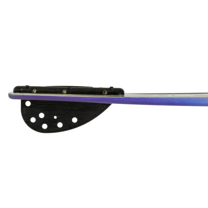 2027 KD Krypton Carbon Blank Slalom Ski Black/White/Blue/Purple