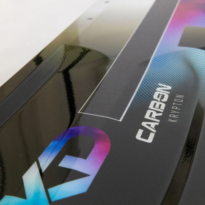 2027 KD Krypton Carbon Blank Slalom Ski Black/White/Blue/Purple