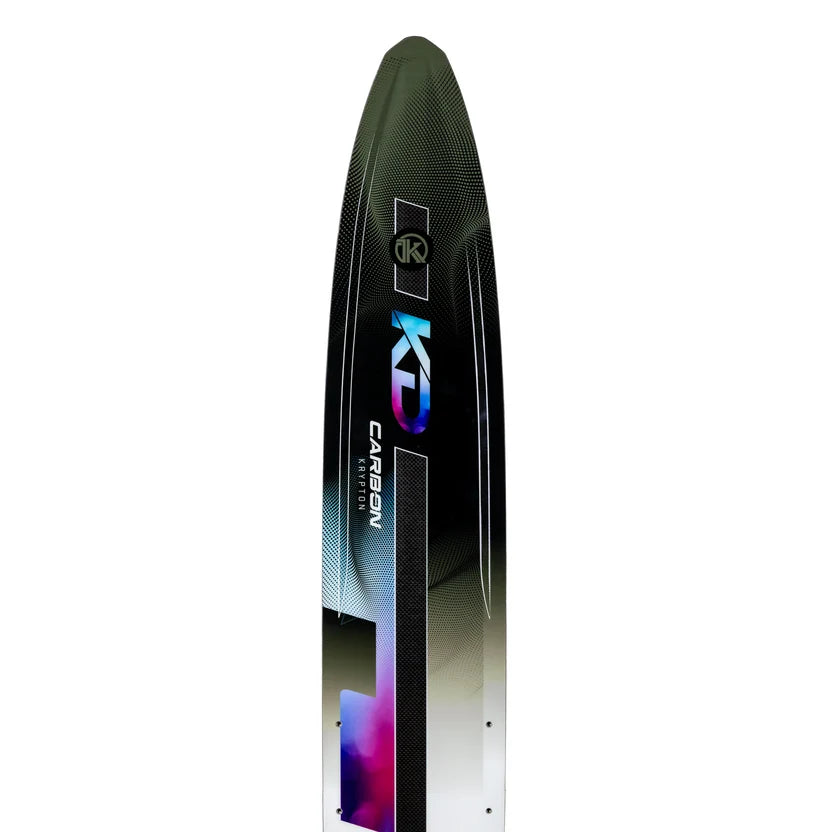 2027 KD Krypton Carbon Blank Slalom Ski Black/White/Blue/Purple