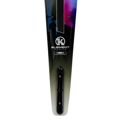 2027 KD Krypton Carbon Blank Slalom Ski Black/White/Blue/Purple