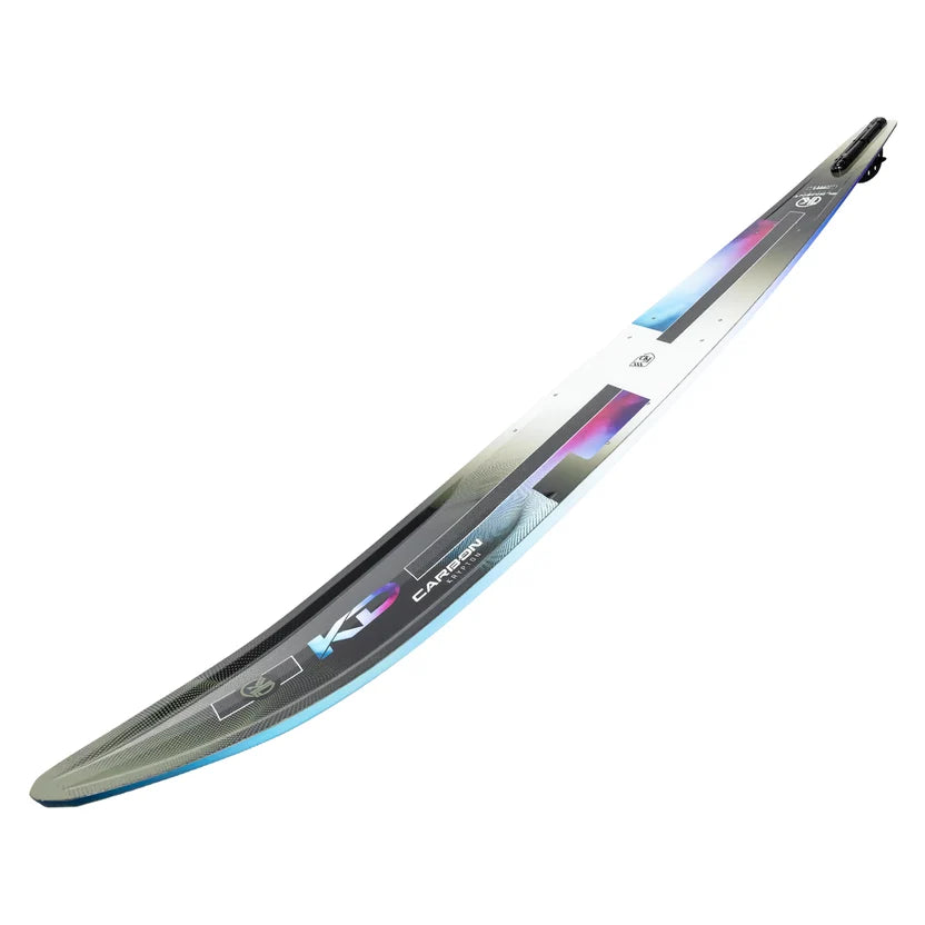 2027 KD Krypton Carbon Blank Slalom Ski Black/White/Blue/Purple
