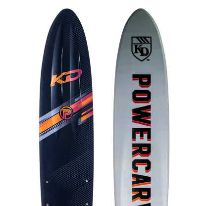 2027 KD Powercarve Blank Slalom Ski Black/Silver Grey