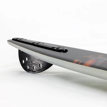2027 KD Powercarve Blank Slalom Ski Black/Silver Grey