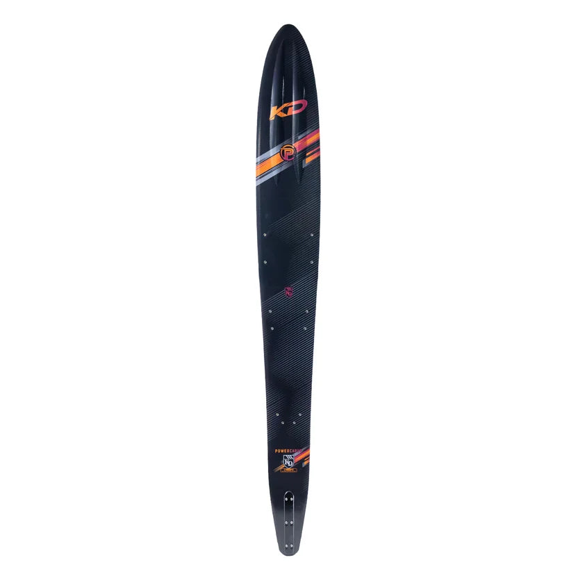 2027 KD Powercarve Blank Slalom Ski Black/Silver Grey