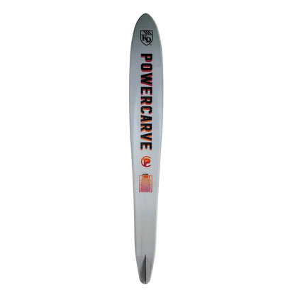 2027 KD Powercarve Blank Slalom Ski Black/Silver Grey