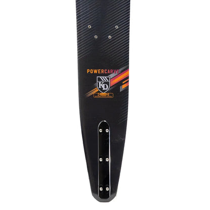 2027 KD Powercarve Blank Slalom Ski Black/Silver Grey