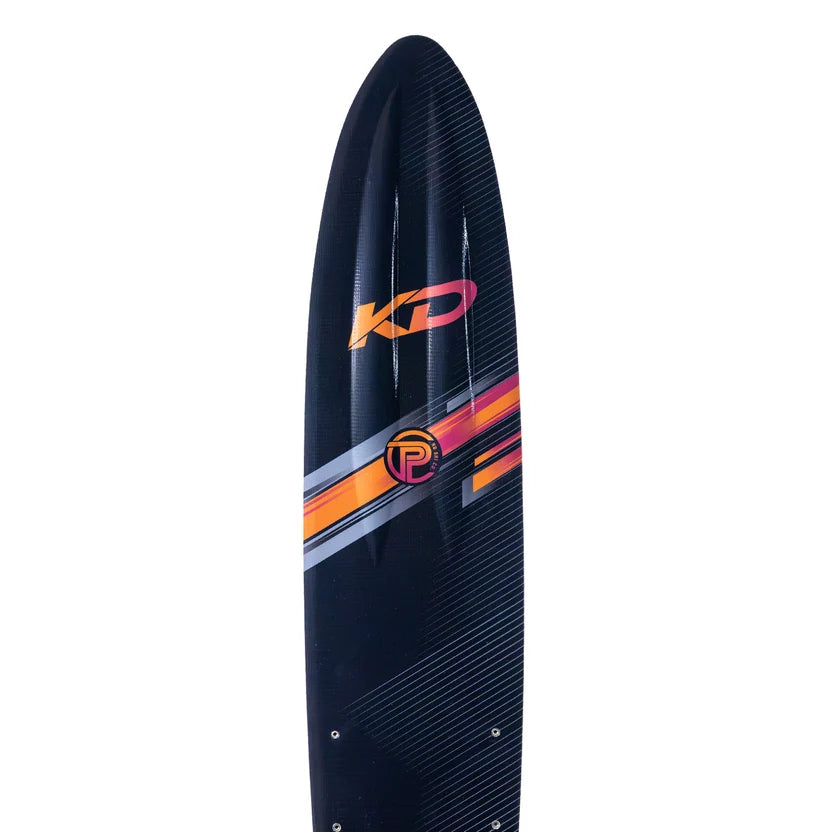 2027 KD Powercarve Blank Slalom Ski Black/Silver Grey