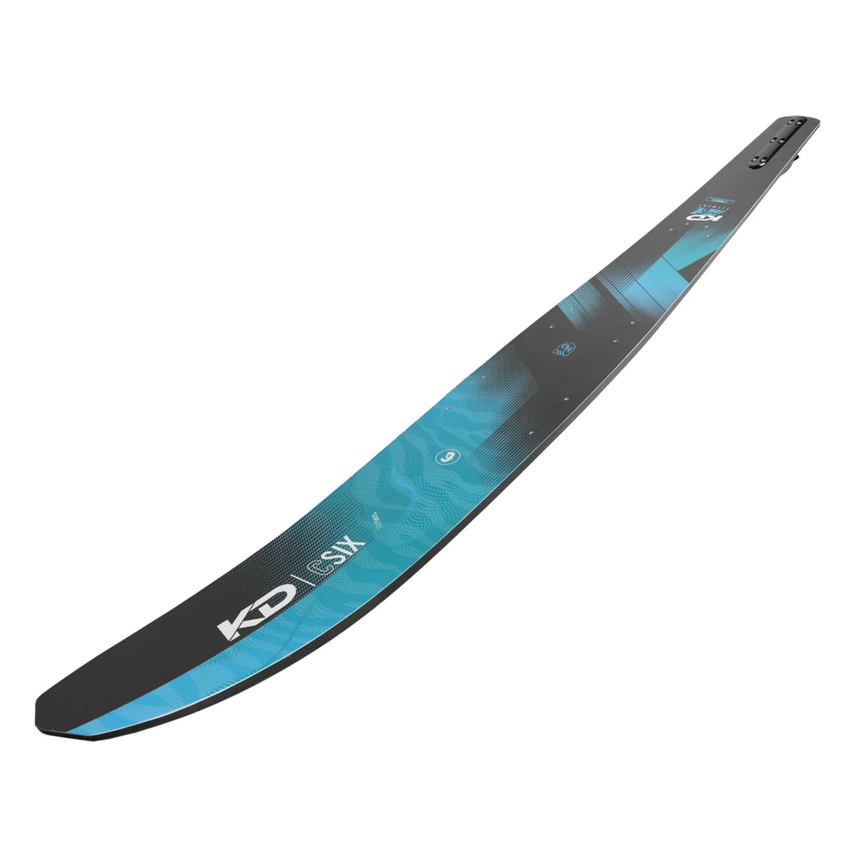2027 KD C-Six Blank Slalom Ski Teal/Black