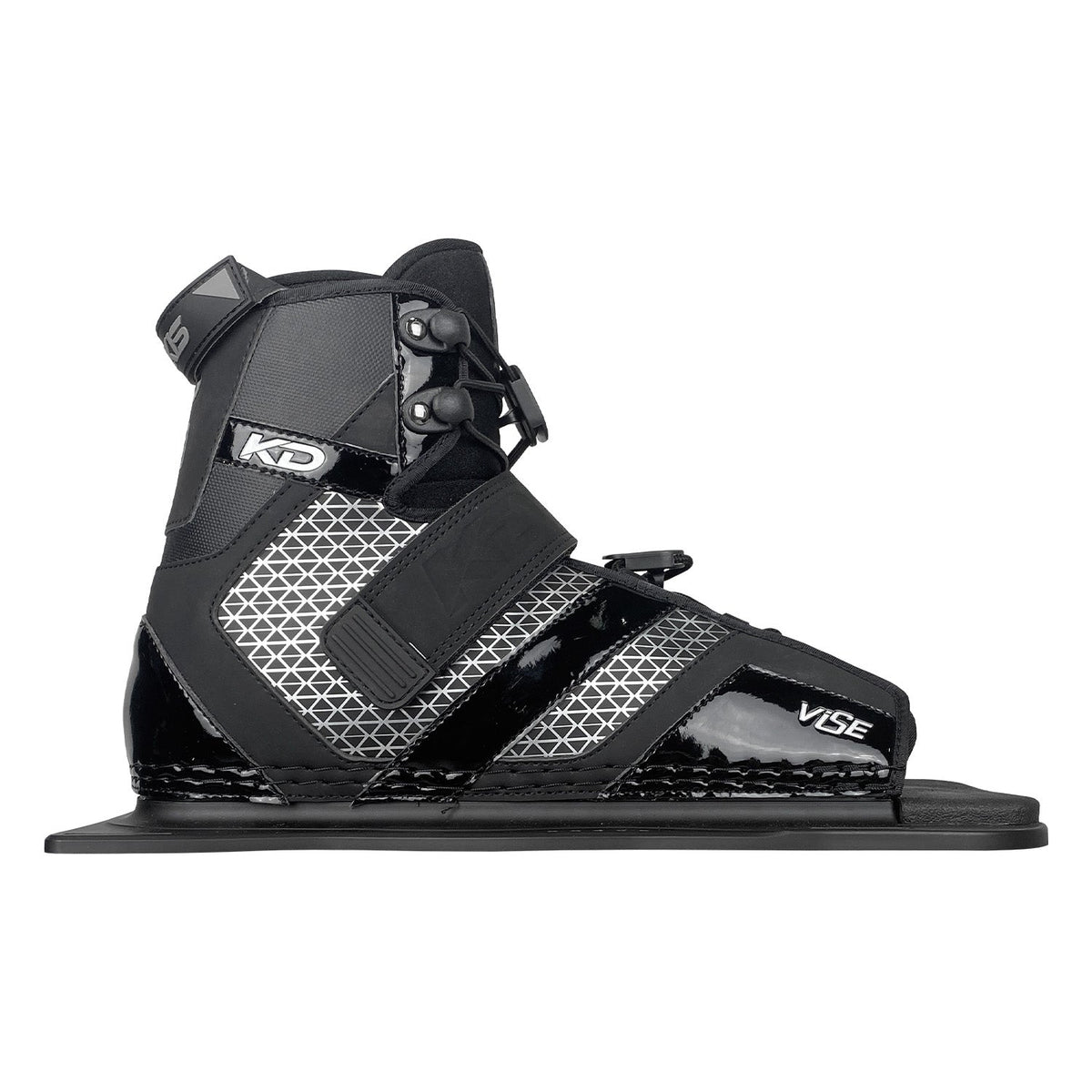 KD Vise Slalom Binding Water Ski Boot Black/Grey