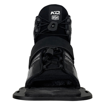 KD Vise Slalom Binding Water Ski Boot Black/Grey