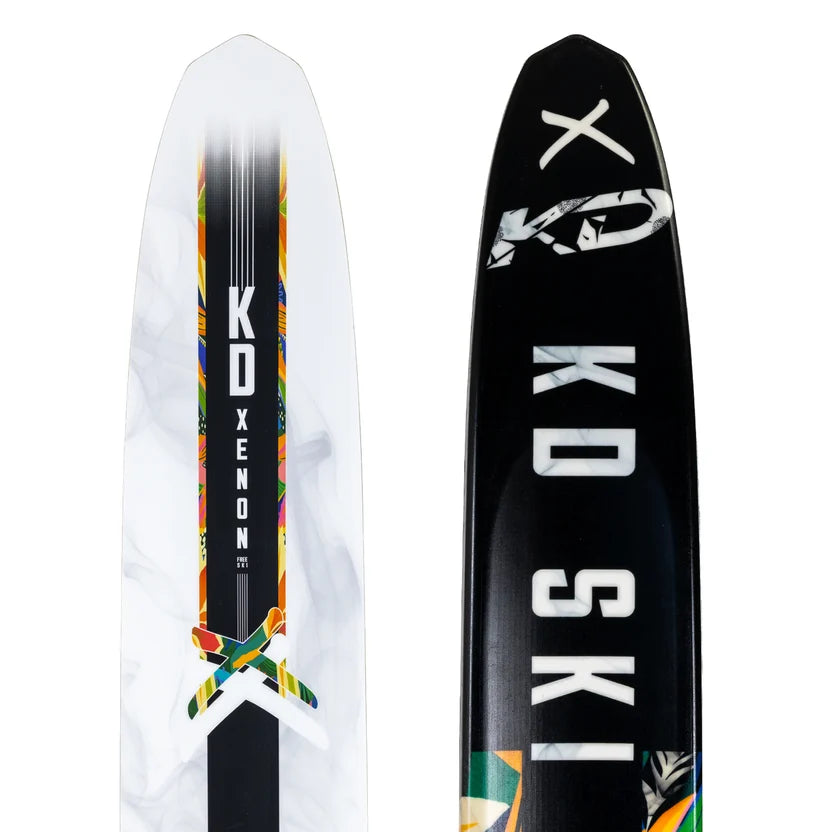 2027 KD Xenon Blank Slalom Ski Black/White/Grey 66"