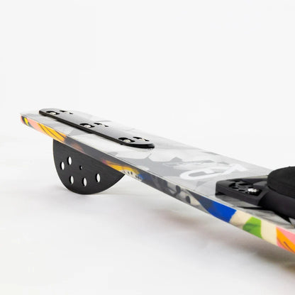 2027 KD Xenon Blank Slalom Ski Black/White/Grey 66"