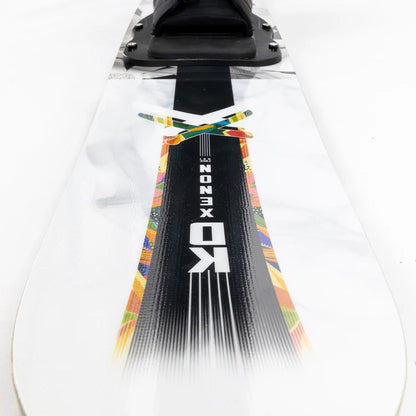 2027 KD Xenon Blank Slalom Ski Black/White/Grey 66"