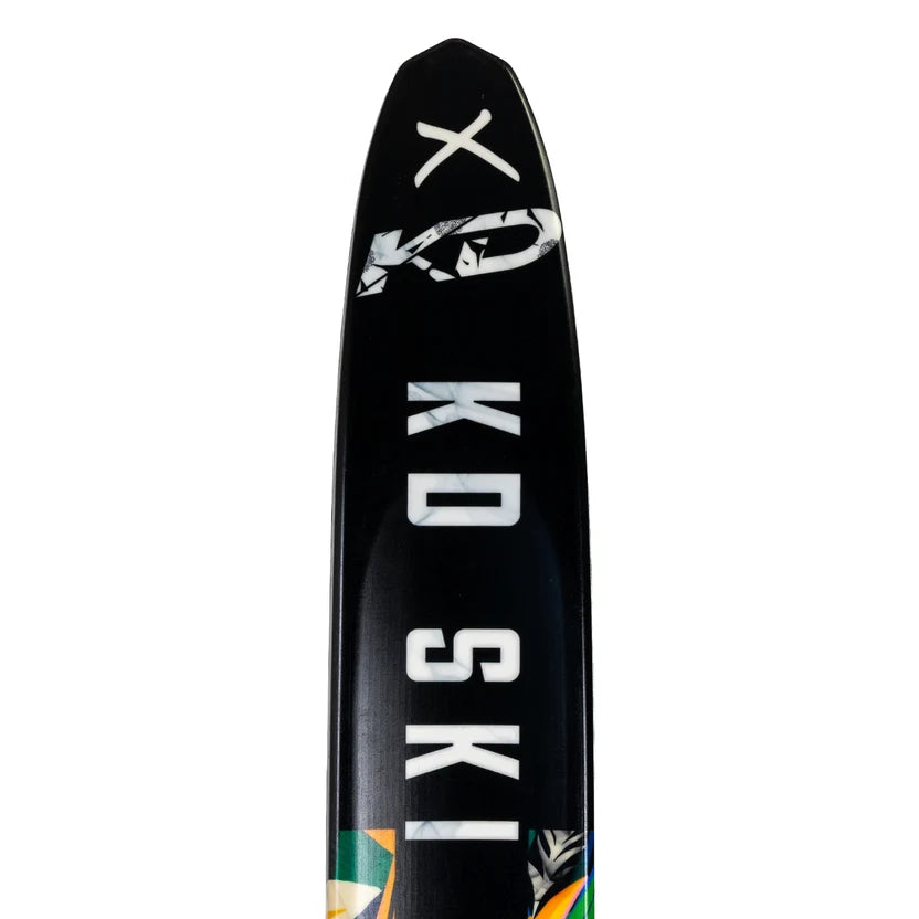 2027 KD Xenon Blank Slalom Ski Black/White/Grey 66"