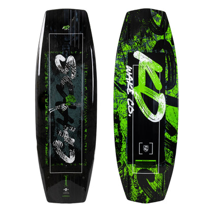 2027 KD Chaos Blank Wakeboard Green/Silver/Black