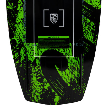 2027 KD Chaos Blank Wakeboard Green/Silver/Black