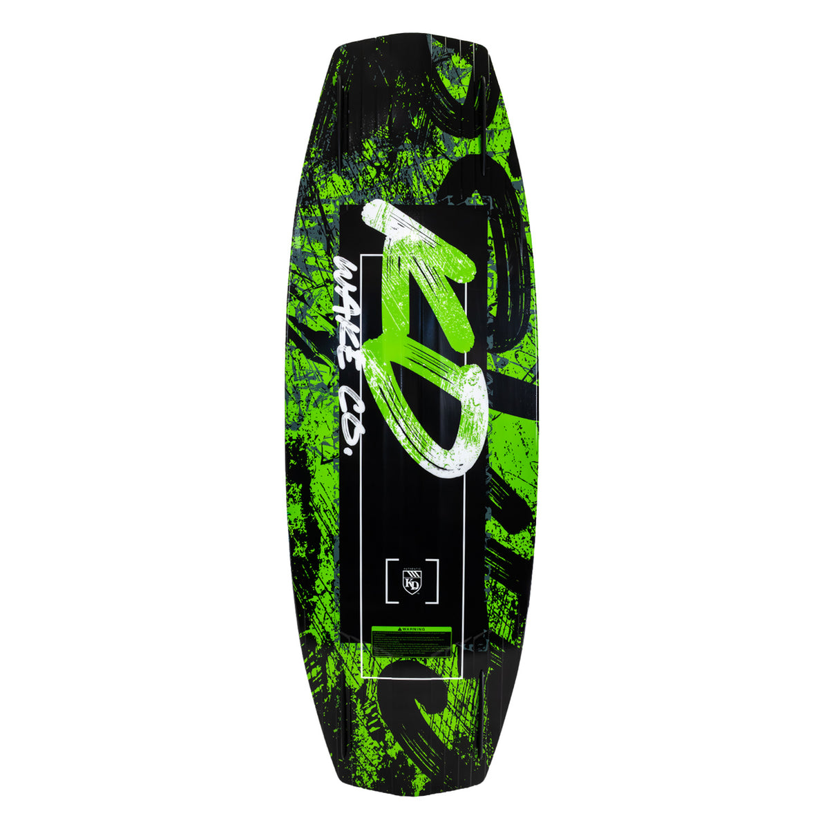 2027 KD Chaos Blank Wakeboard Green/Silver/Black