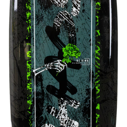 2027 KD Chaos Blank Wakeboard Green/Silver/Black