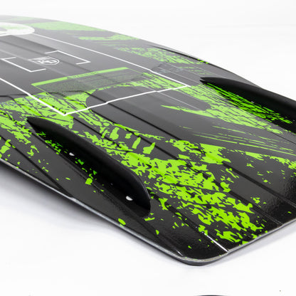 2027 KD Chaos Blank Wakeboard Green/Silver/Black
