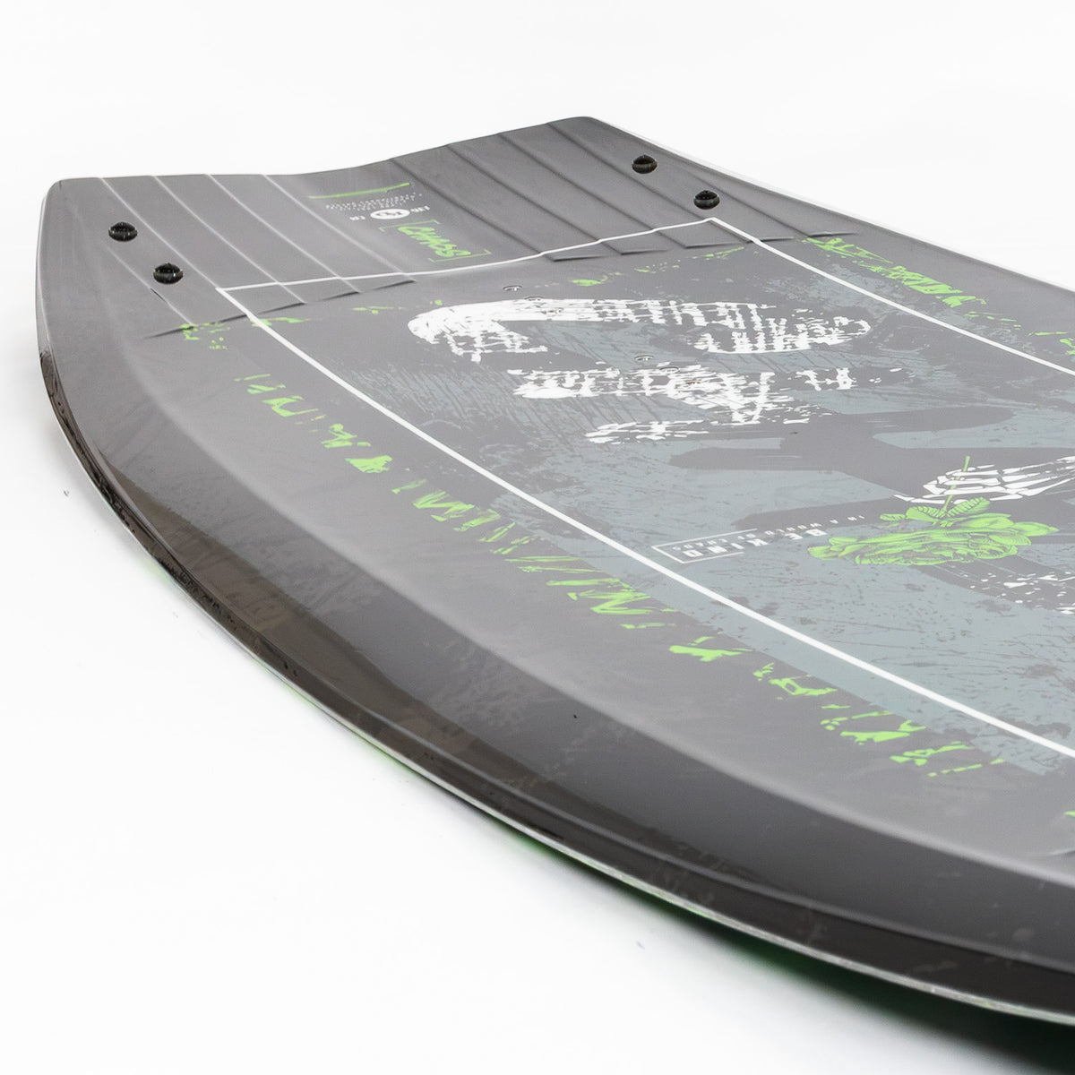 2027 KD Chaos Blank Wakeboard Green/Silver/Black