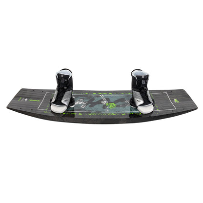 2027 KD Chaos Blank Wakeboard Green/Silver/Black