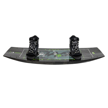2027 KD Chaos Blank Wakeboard Green/Silver/Black
